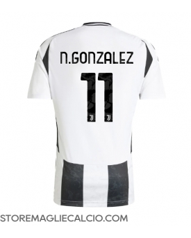 Juventus Nicolas Gonzalez #11 Maglia Gara Casa Repliche 2024-25